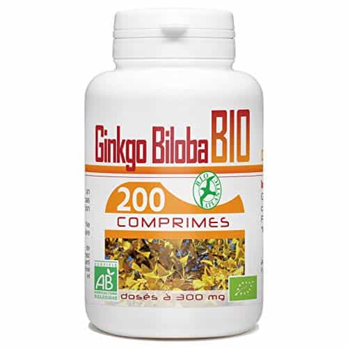 Ginkgo Biloba Bio 300mg - 200 comprimés