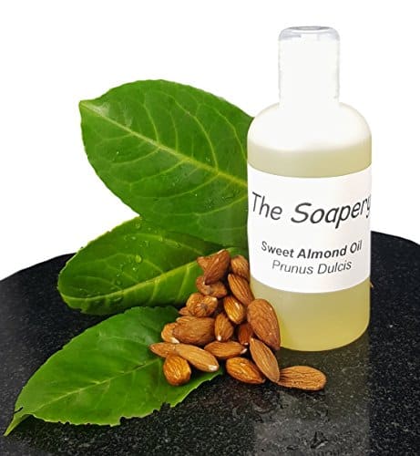 Huile d'amande douce - 250 ml produit cosmétique pour massage, aromathérapie, savons et lotions.
