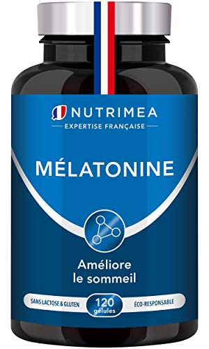 MELATONINE - Sommeil naturel et réparateur - 1,8 mg/jour - Favorise l’endormissement - Confère calme et sérénité