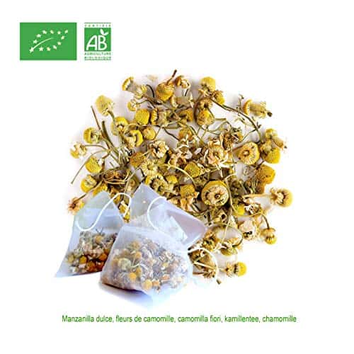 FRISAFRAN - Fleurs de Camomille BIO (30 Sachets Pyramide)