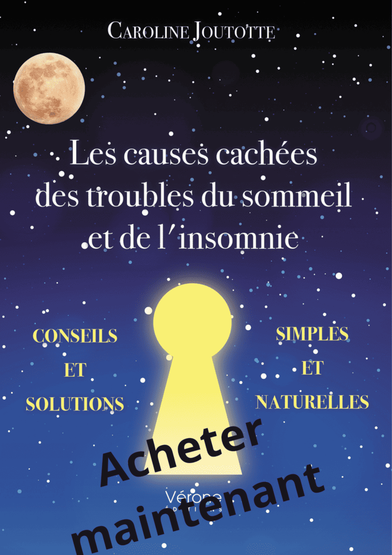 les causes cachées des toubles du sommeil et de l'insomnie editions verone